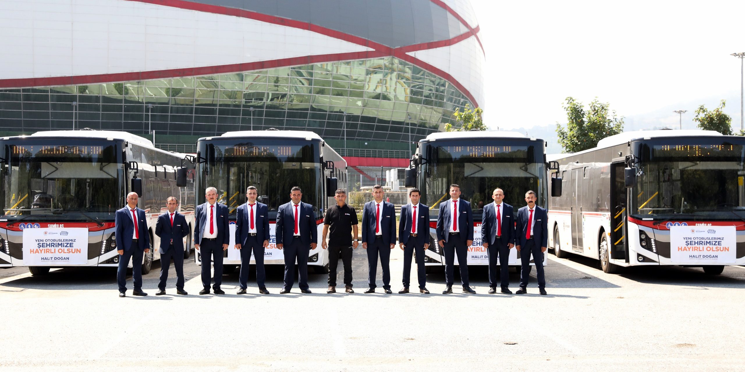S6 Samsun BB yeni koruklu otobus teslimi